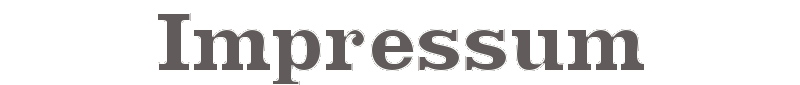 Impressum